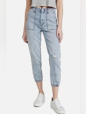 Joe's Jeans | Women's The French Terry Jogger Jeans in the Iris wash, Size 28